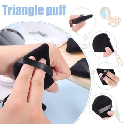 TRIANGLE POWDER PUFF, MAKE-UP PUFF SOFT SPONGE